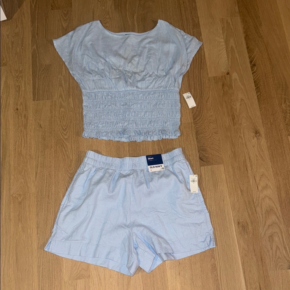 Old Navy Light Blue Women's Set